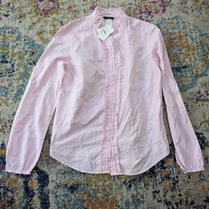 Women's J.Crew Size 6 Dress Shirt with Bottoms - Pink - NWT